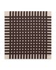 Saint Laurent Saint Laurent Square Scarf in Weave Silk Twill - 2