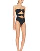 Saint Laurent Saint Laurent Strapless Cutout One Piece Swimsuit - 2