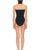 Saint Laurent Saint Laurent Strapless Cutout One Piece Swimsuit - 3