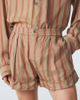 Saint Laurent Saint Laurent Striped twill shorts - 6