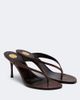 Saint Laurent Saint Laurent Sue leather thong sandals - 1