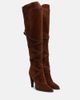 Saint Laurent Saint Laurent Suede knee-high boots - 1