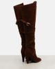 Saint Laurent Saint Laurent Suede knee-high boots - 2