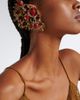 Saint Laurent Saint Laurent Sunrise embellished clip-on earrings - 6