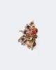 Saint Laurent Saint Laurent Sunrise embellished ring - 1