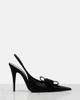 Saint Laurent Saint Laurent Tea bow-detail slingback pumps - 5
