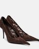 Saint Laurent Saint Laurent Thierry 95 lace pumps - 1