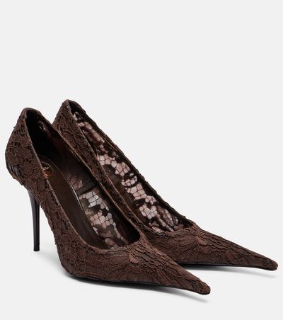 Saint Laurent Saint Laurent Thierry 95 lace pumps