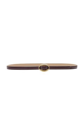 Saint Laurent Saint Laurent Thin Reversible Leather Belt