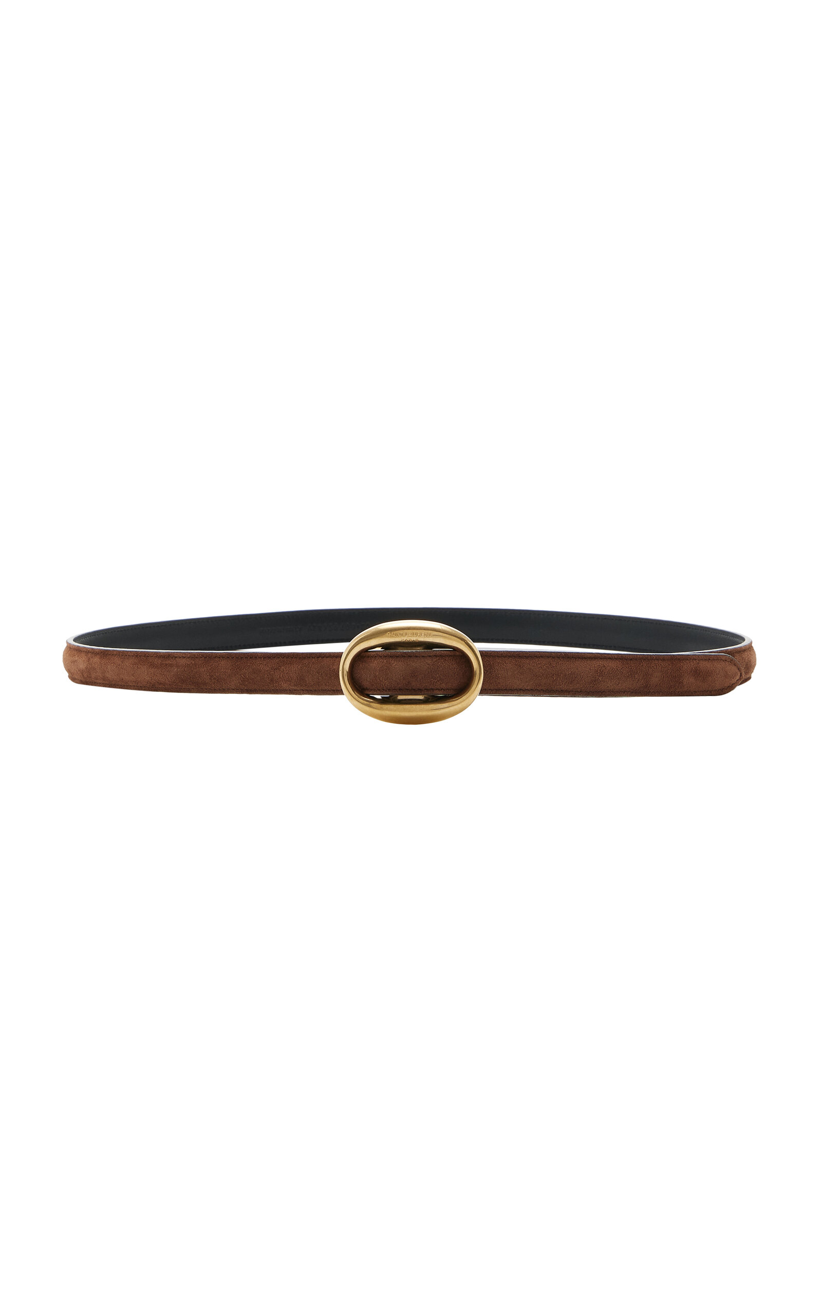 Saint Laurent Saint Laurent Thin Suede Belt