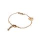 Saint Laurent Saint Laurent Thin YSL & Heart Bracelet - 4