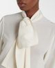 Saint Laurent Saint Laurent Tie-neck silk blouse - 3