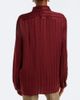 Saint Laurent Saint Laurent Tie-neck striped silk jacquard blouse - 6