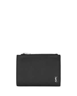 Saint Laurent Saint Laurent Tiny Cassandre Bi-Fold Wallet