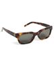 Saint Laurent Saint Laurent Tortoise Rectangle Sunglasses Havana-Havana-Grey One - 1