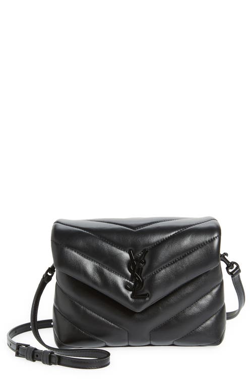 Saint Laurent Saint Laurent Toy Loulou Leather Crossbody Bag