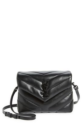 Saint Laurent Saint Laurent Toy Loulou Leather Crossbody Bag