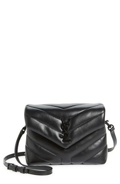 Saint Laurent Saint Laurent Toy Loulou Leather Crossbody Bag