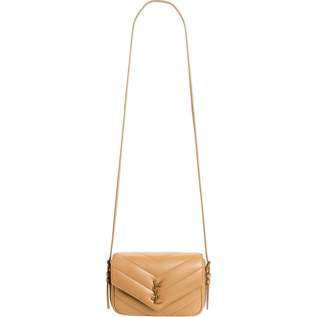 Saint Laurent Saint Laurent Toy Loulou Quilted Leather Shoulder Bag