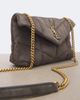 Saint Laurent Saint Laurent Toy Puffer quilted suede shoulder bag - 6