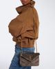 Saint Laurent Saint Laurent Toy Puffer quilted suede shoulder bag - 7