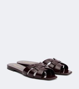 Saint Laurent Saint Laurent Tribute patent leather sandals