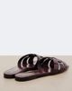 Saint Laurent Saint Laurent Tribute patent leather sandals - 3