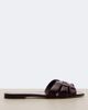 Saint Laurent Saint Laurent Tribute patent leather sandals - 5
