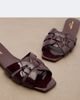 Saint Laurent Saint Laurent Tribute patent leather sandals - 6