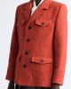 Saint Laurent Saint Laurent Tweed Wool & Silk Blend Jacket - 4