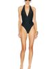 Saint Laurent Saint Laurent V-Neck One Piece Swimsuit - 1