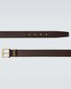 Saint Laurent Saint Laurent Vadim Cassandre leather belt - 3