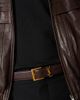 Saint Laurent Saint Laurent Vadim Cassandre leather belt - 4