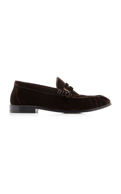 Saint Laurent Saint Laurent Velour Le Loafers