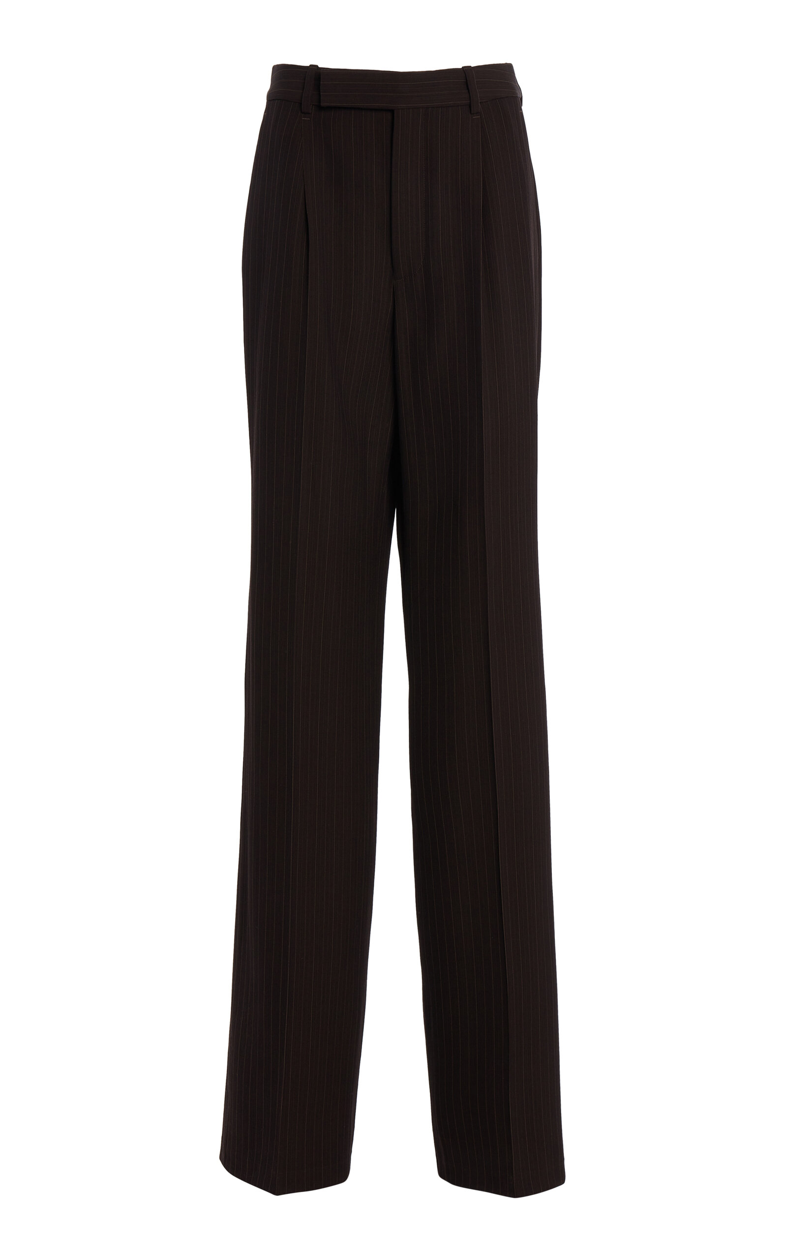 Saint Laurent Saint Laurent VirginWool FlaredLeg Pants