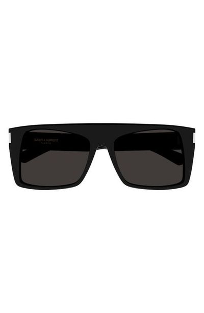 Saint Laurent Saint Laurent Vitti 58mm Square Sunglasses