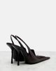 Saint Laurent Saint Laurent Voltaire leather slingback pumps - 3