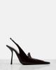Saint Laurent Saint Laurent Voltaire leather slingback pumps - 5