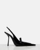 Saint Laurent Saint Laurent Voltaire patent leather slingback pumps - 5