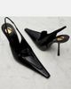 Saint Laurent Saint Laurent Voltaire patent leather slingback pumps - 6