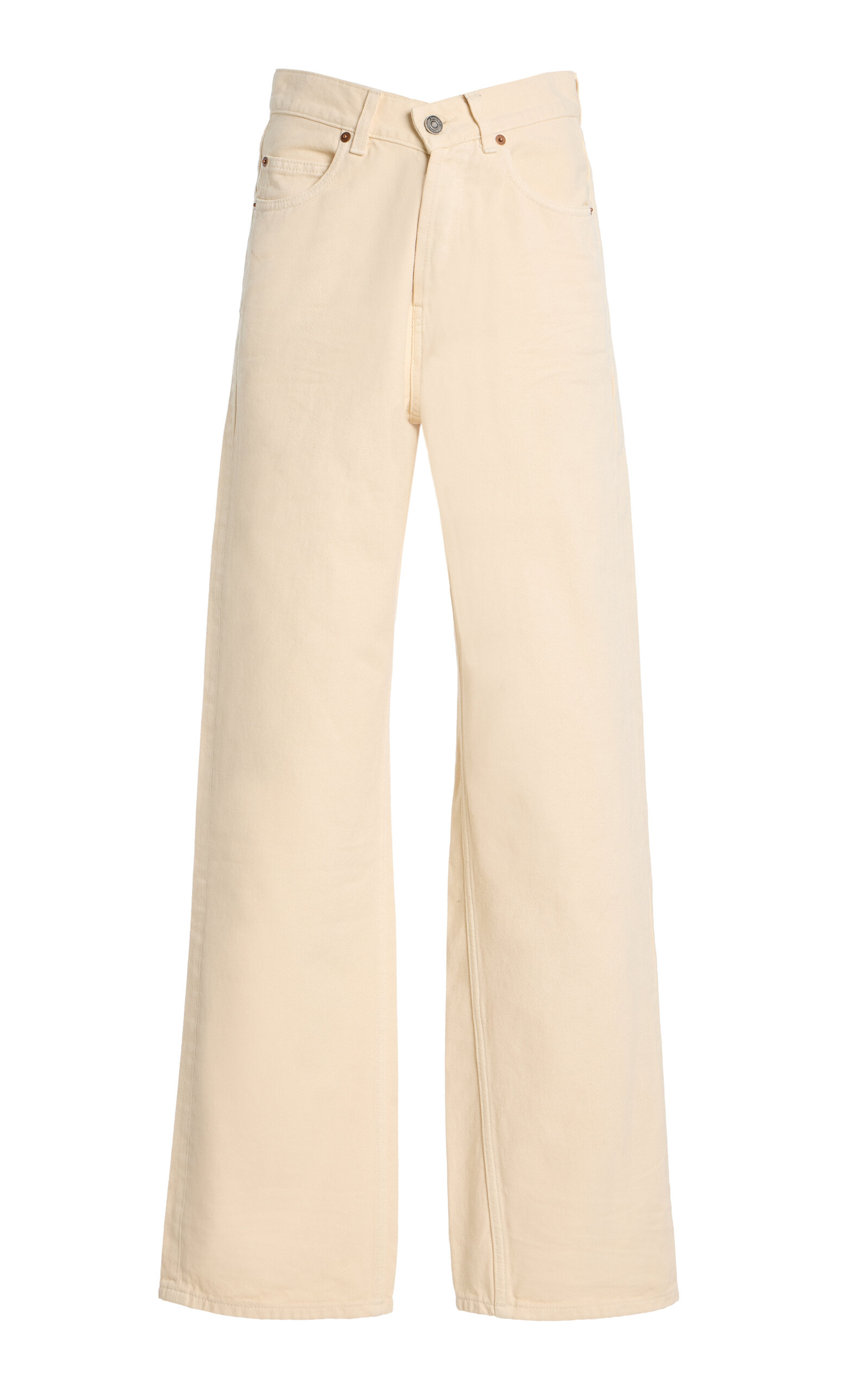 Saint Laurent Saint Laurent VWaist Long Baggy Jeans