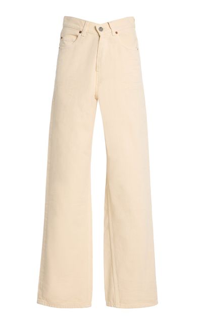 Saint Laurent Saint Laurent VWaist Long Baggy Jeans