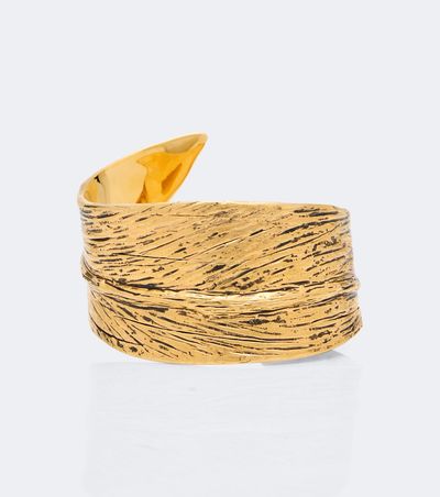 Saint Laurent Saint Laurent Willow Leaf cuff bracelet
