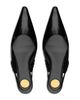 Saint Laurent Saint Laurent Women's Anne-Marie Slingback Flats - 3