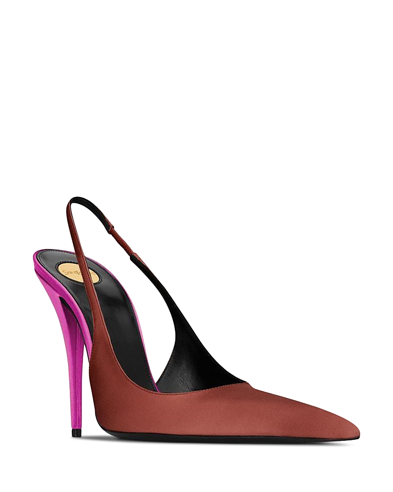 Saint Laurent Saint Laurent Women's Deroche Slingback Pumps