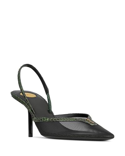 Saint Laurent Saint Laurent Women's Folie Slingback Pumps