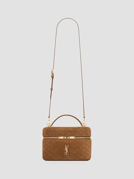 Saint Laurent Saint Laurent Women's Gaby Vanity Large Bag in Suede