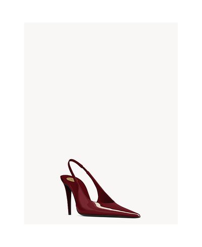 Saint Laurent Saint Laurent Women's Guermantes Slingback Pumps