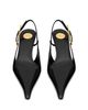 Saint Laurent Saint Laurent Women's Lee Slingback Pumps - 3