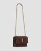 Saint Laurent Saint Laurent Women's Sunset Medium Crossbody Bag in Suede - 7